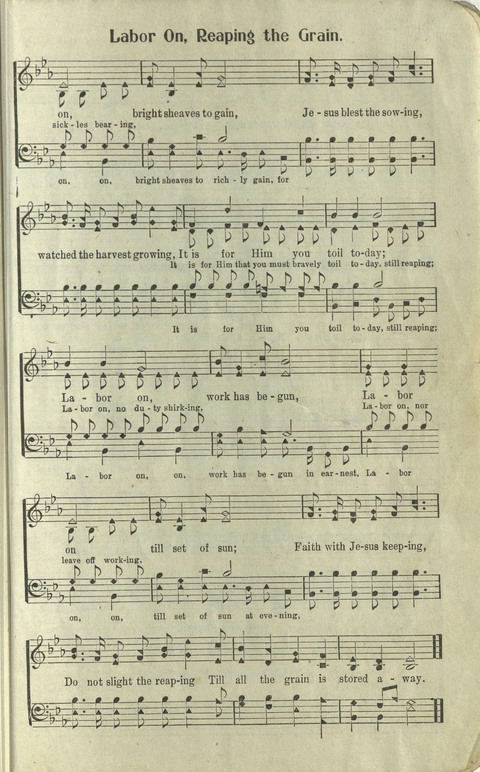 Hosannas: for Sunday Schools, conventions, etc., and generatl use in Christian work and worship page 151