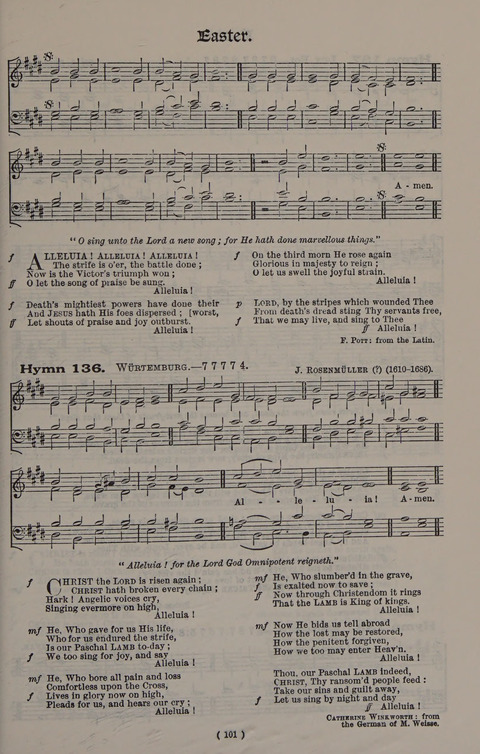 Hymns Ancient and Modern (Standard ed.) page 101