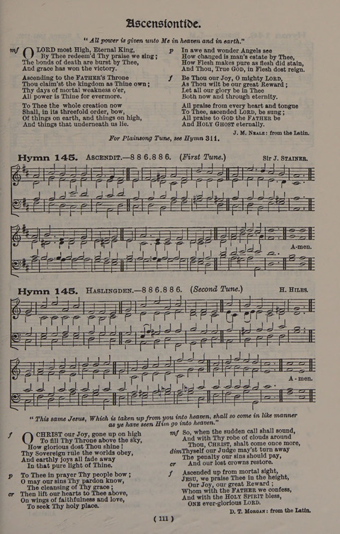 Hymns Ancient and Modern (Standard ed.) page 111