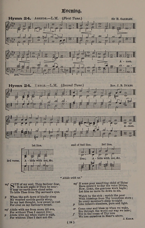 Hymns Ancient and Modern (Standard ed.) page 19
