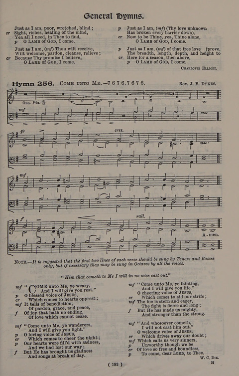 Hymns Ancient and Modern (Standard ed.) page 193