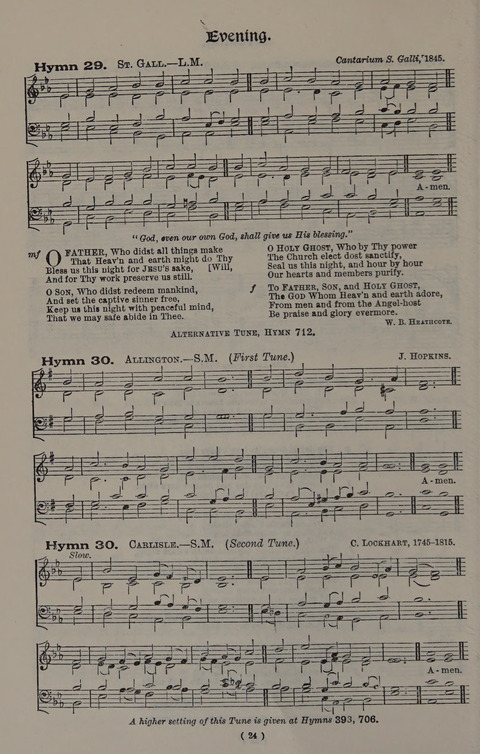 Hymns Ancient and Modern (Standard ed.) page 24