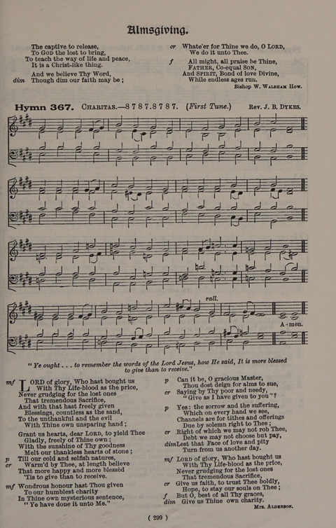 Hymns Ancient and Modern (Standard ed.) page 299