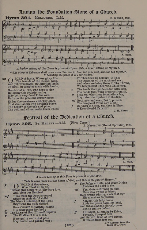 Hymns Ancient and Modern (Standard ed.) page 325