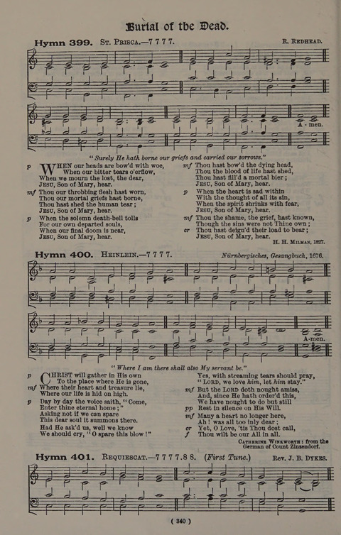 Hymns Ancient and Modern (Standard ed.) page 340