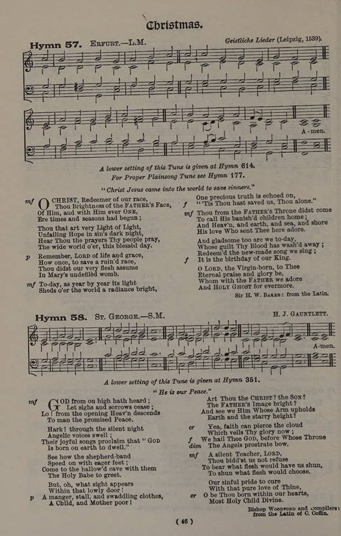 Hymns Ancient and Modern (Standard ed.) page 46