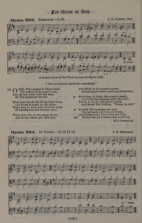 Hymns Ancient and Modern (Standard ed.) page 510