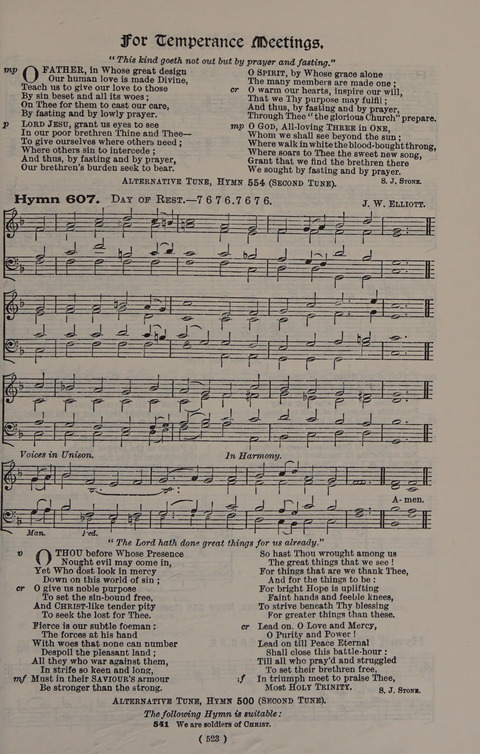 Hymns Ancient and Modern (Standard ed.) page 523