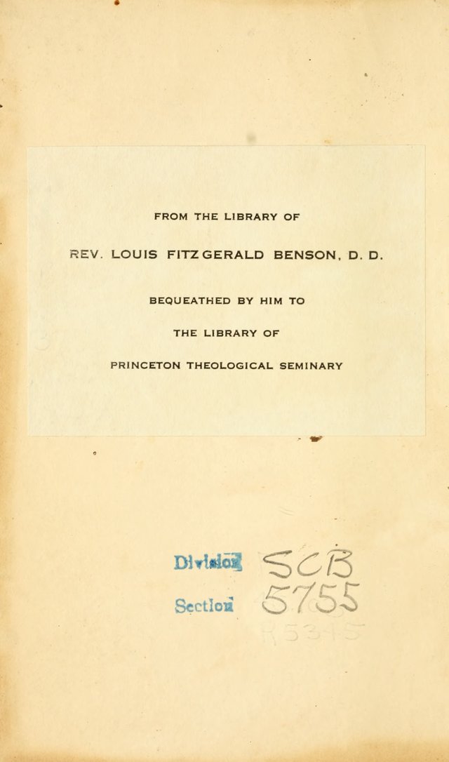 Hymn Book for Christian Worship page 3