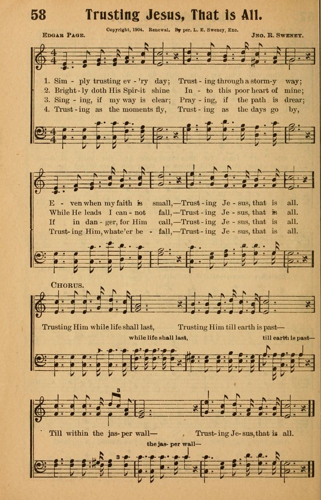 Hymns of Blessing for the Living Church: the best of the old and the latest of the new, suited to the church and home, the Sunday school, the brotherhoods, the young peoples