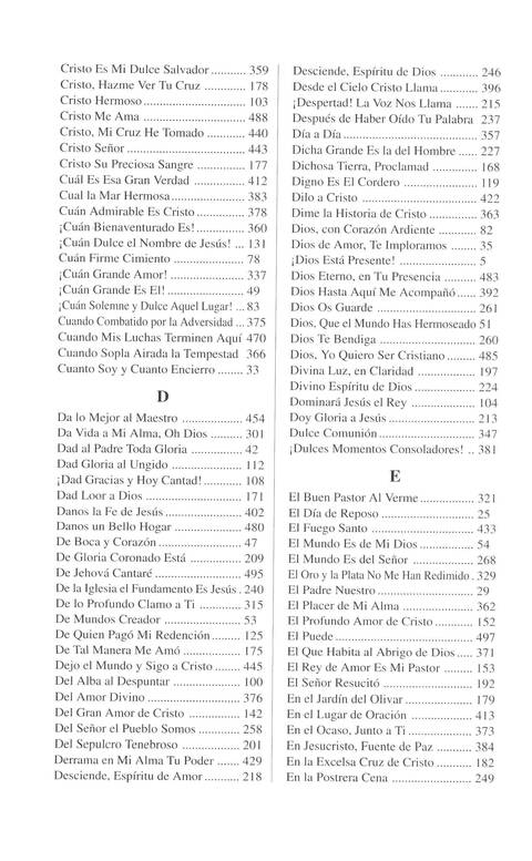 El Himnario Bautista de la Gracia page 294