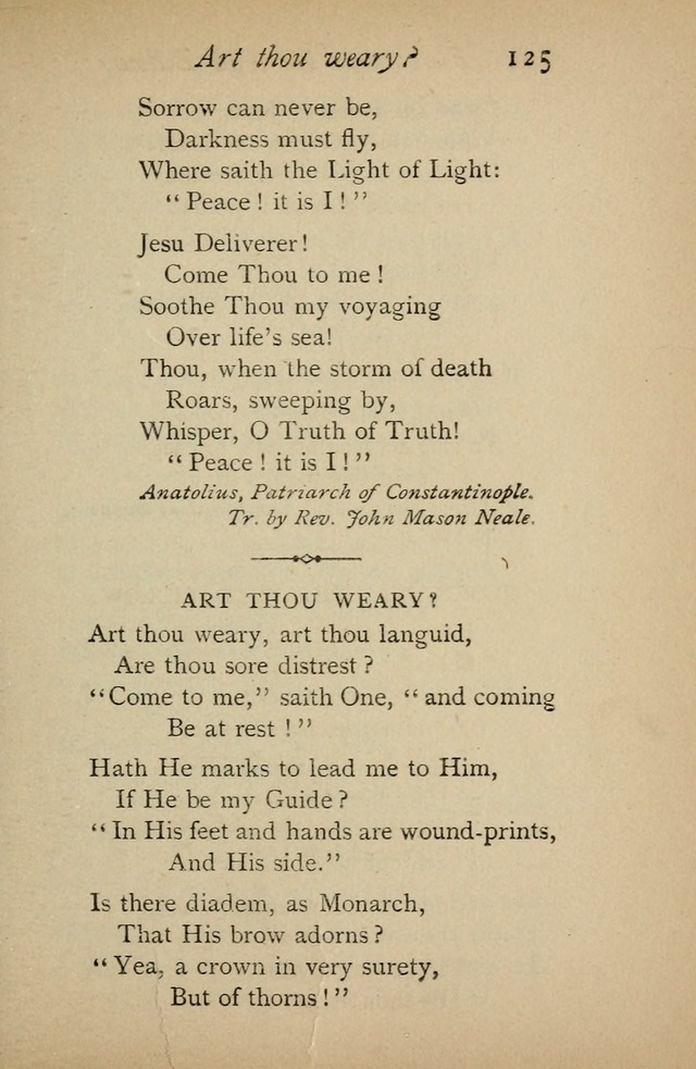 A Handy Book of Old and Familiar Hymns page 125