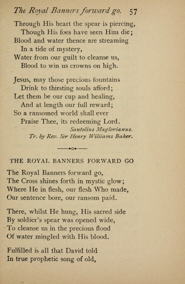 A Handy Book of Old and Familiar Hymns page 57