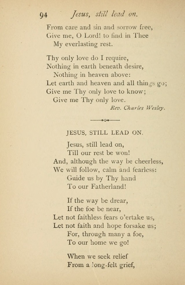 A Handy Book of Old and Familiar Hymns page 94