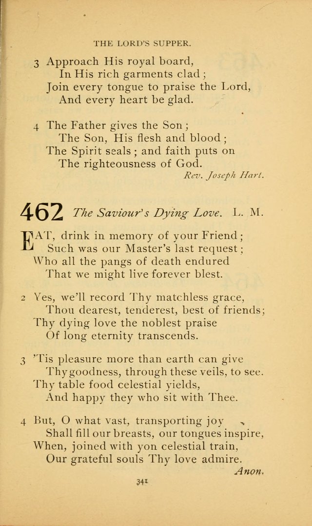 Hymn Book of the United Evangelical Church page 341