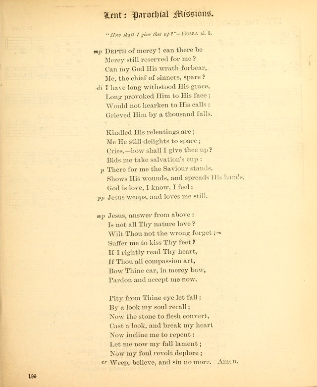 The Hymnal Companion to the Book of Common Prayer with accompanying tunes (3rd ed., rev. and enl.) page 199