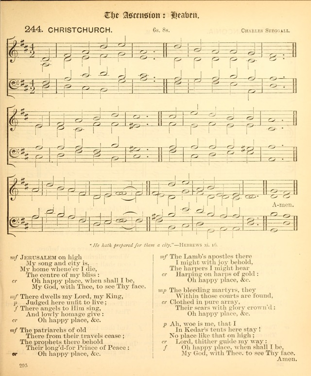 The Hymnal Companion to the Book of Common Prayer with accompanying tunes (3rd ed., rev. and enl.) page 295