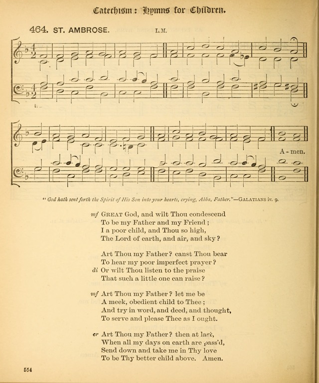 The Hymnal Companion to the Book of Common Prayer with accompanying tunes (3rd ed., rev. and enl.) page 554