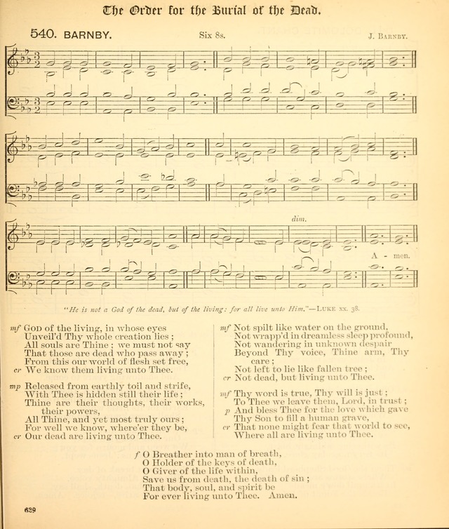 The Hymnal Companion to the Book of Common Prayer with accompanying tunes (3rd ed., rev. and enl.) page 639