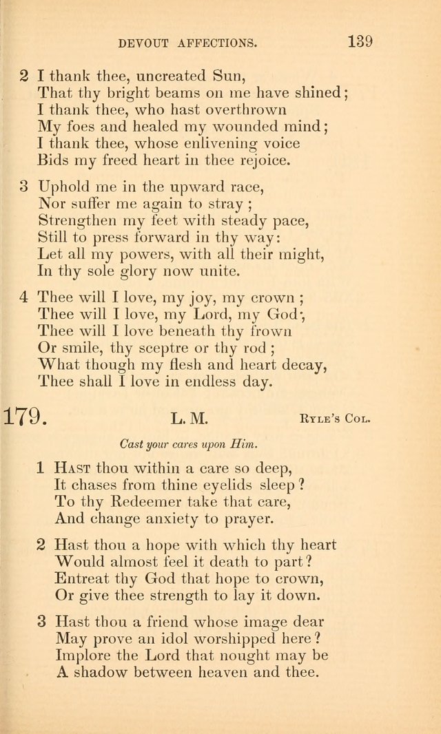 Hymns for the Christian Church, for the Use of the First Church of Christ in Boston page 164