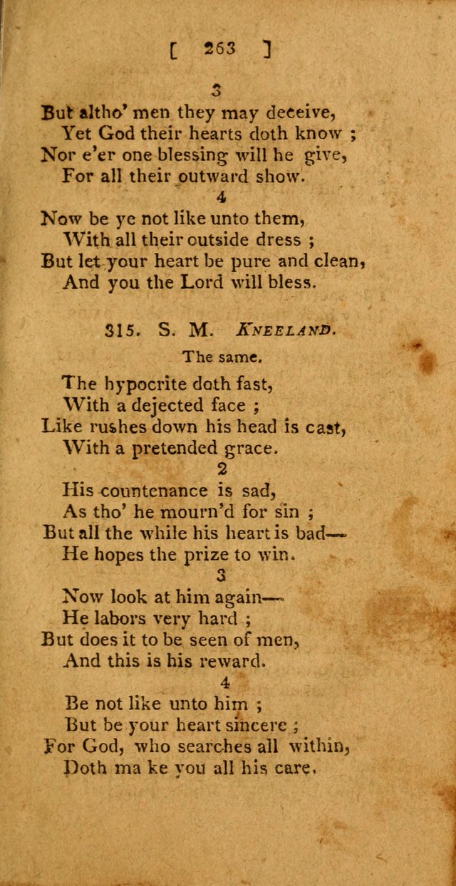 Hymns: composed by different authors, by order of the General Convention of Universalists of the New-England States and Others. Adapted to public and private devotion page 263