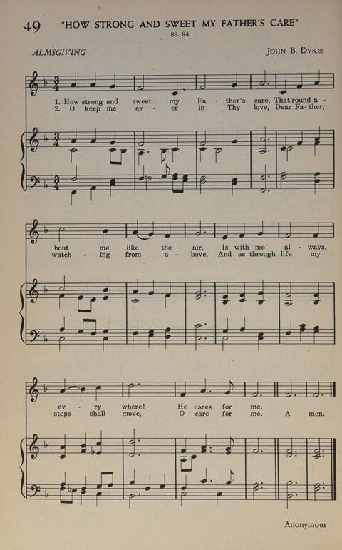 Hymns for Children and Grownups to Use Together page 52