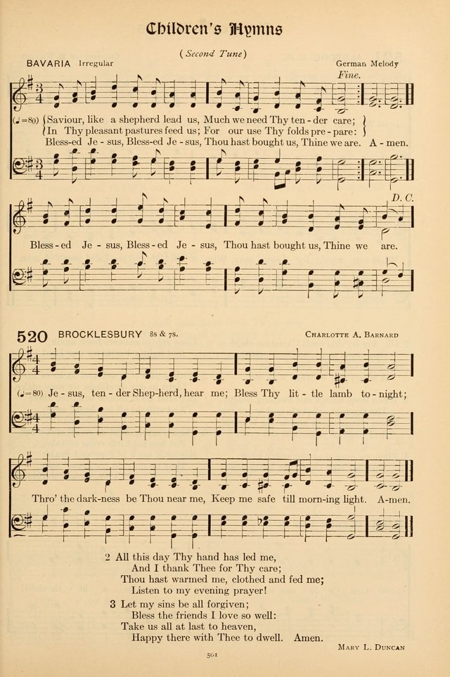 Hymns of the Church: new and old page 511