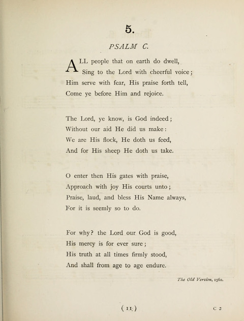 Hymns and Chorales: for schools and colleges page 11