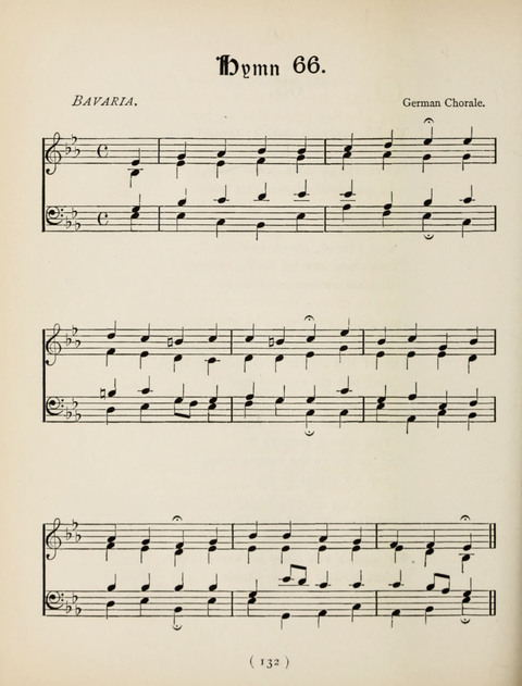Hymns and Chorales: for schools and colleges page 132