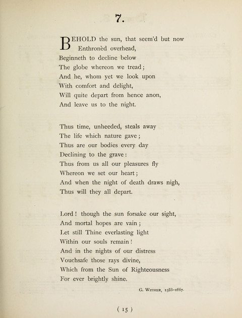 Hymns and Chorales: for schools and colleges page 15