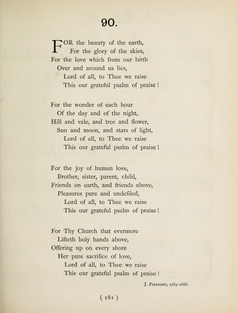 Hymns and Chorales: for schools and colleges page 181
