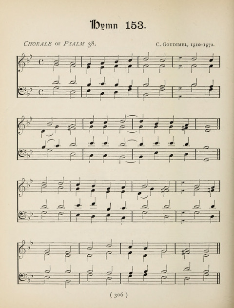 Hymns and Chorales: for schools and colleges page 306