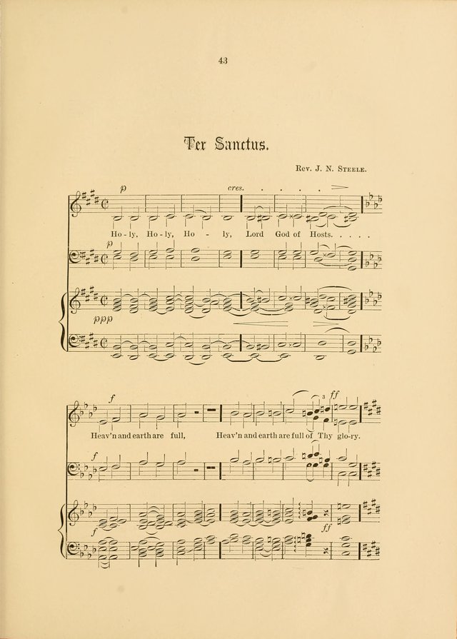 Hymns and Carols Set to Music page 43