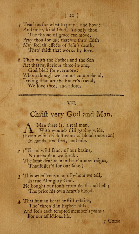 Hymns, etc.: composed on various subjects (10th ed.) page 10