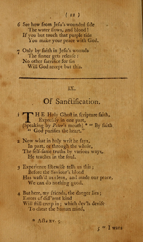 Hymns, etc.: composed on various subjects (10th ed.) page 12