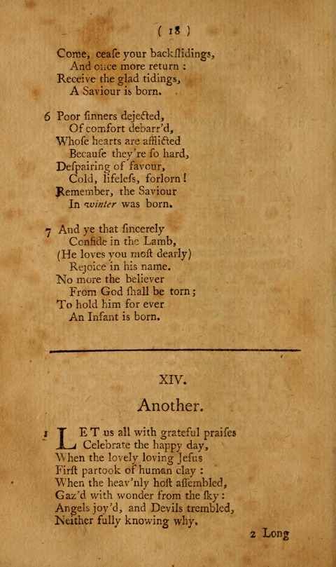 Hymns, etc.: composed on various subjects (10th ed.) page 18