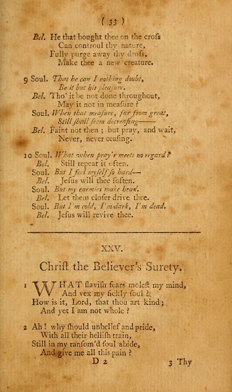 Hymns, etc.: composed on various subjects (10th ed.) page 33