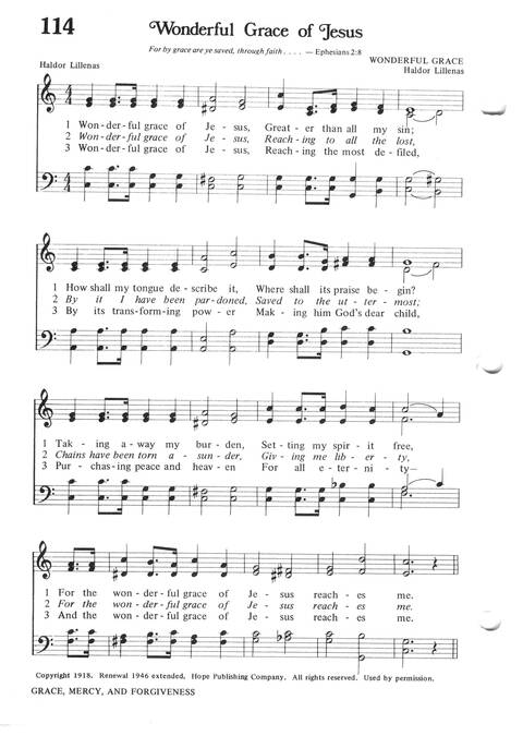 Hymns for the Family of God page 102