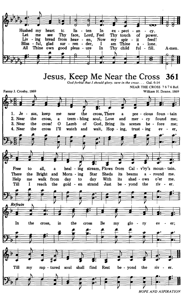 Hymns for the Living Church page 317