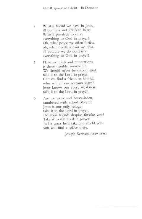 Hymns of Glory, Songs of Praise page 1029