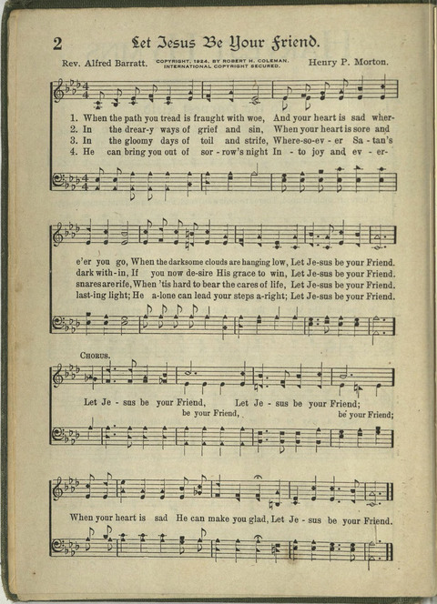 Harvest Hymns: Singable Gospel Songs page 2