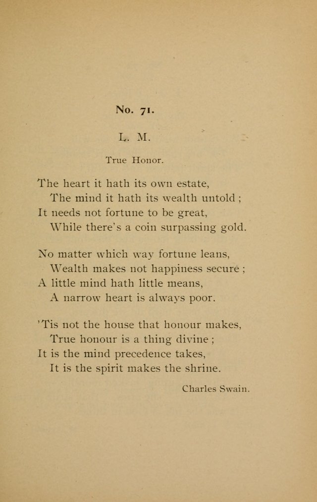 Hymns in Harmony with Modern Thought page 71