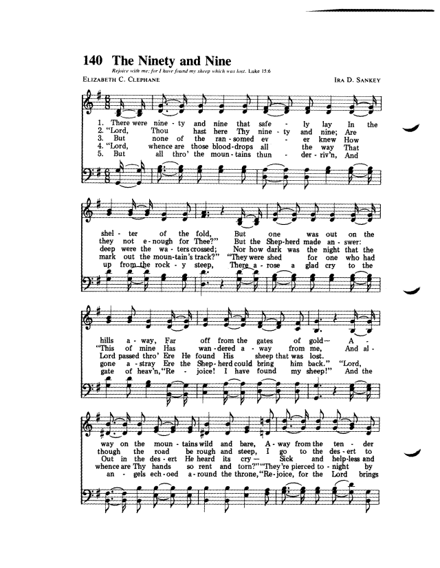 Hymns of Faith page 136