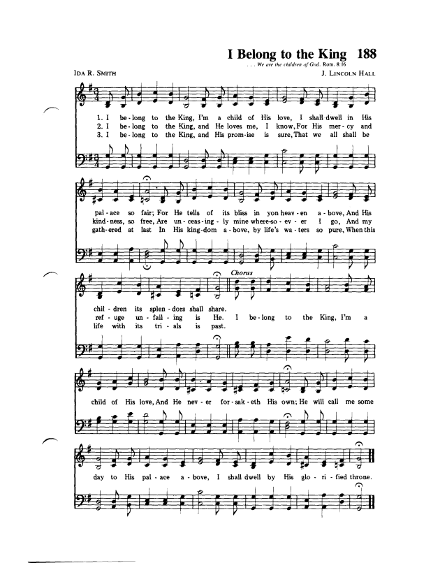 Hymns of Faith page 185