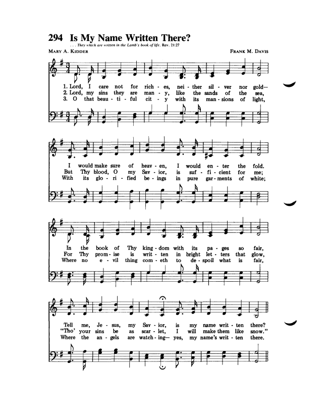 Hymns of Faith page 301