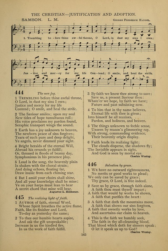 Hymnal of the Methodist Episcopal Church: with tunes page 162