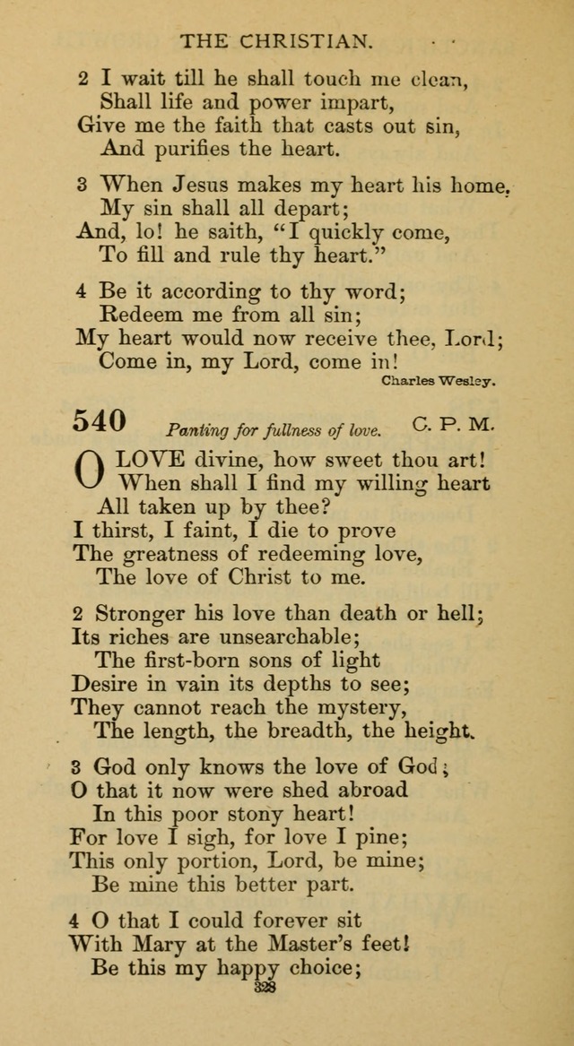 Hymnal of the Methodist Episcopal Church page 328