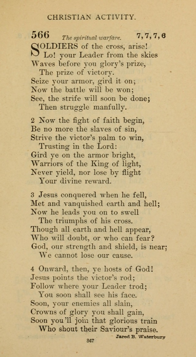 Hymnal of the Methodist Episcopal Church page 347