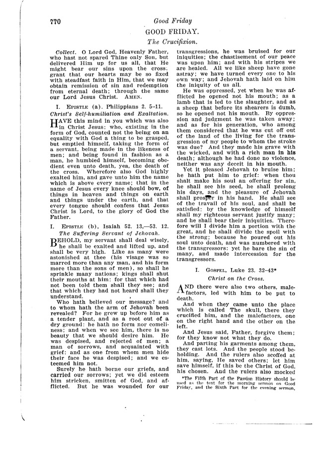 The Hymnal and Order of Service page 770