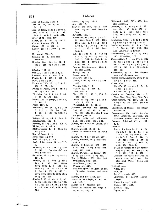 The Hymnal and Order of Service page 900